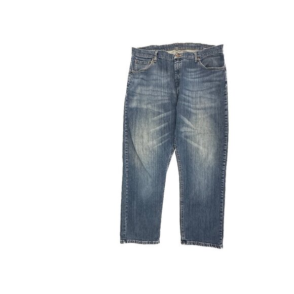 Wrangler Other - Wrangler Relaxed Fit Straight Leg Men's size 40x30 Dark Wash Blue Denim Jeans
